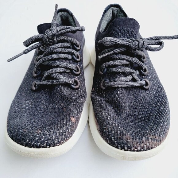 Allbirds Women's Navy Tree Dasher Knit Running Shoes - size 8.5 - Picture 2 of 9